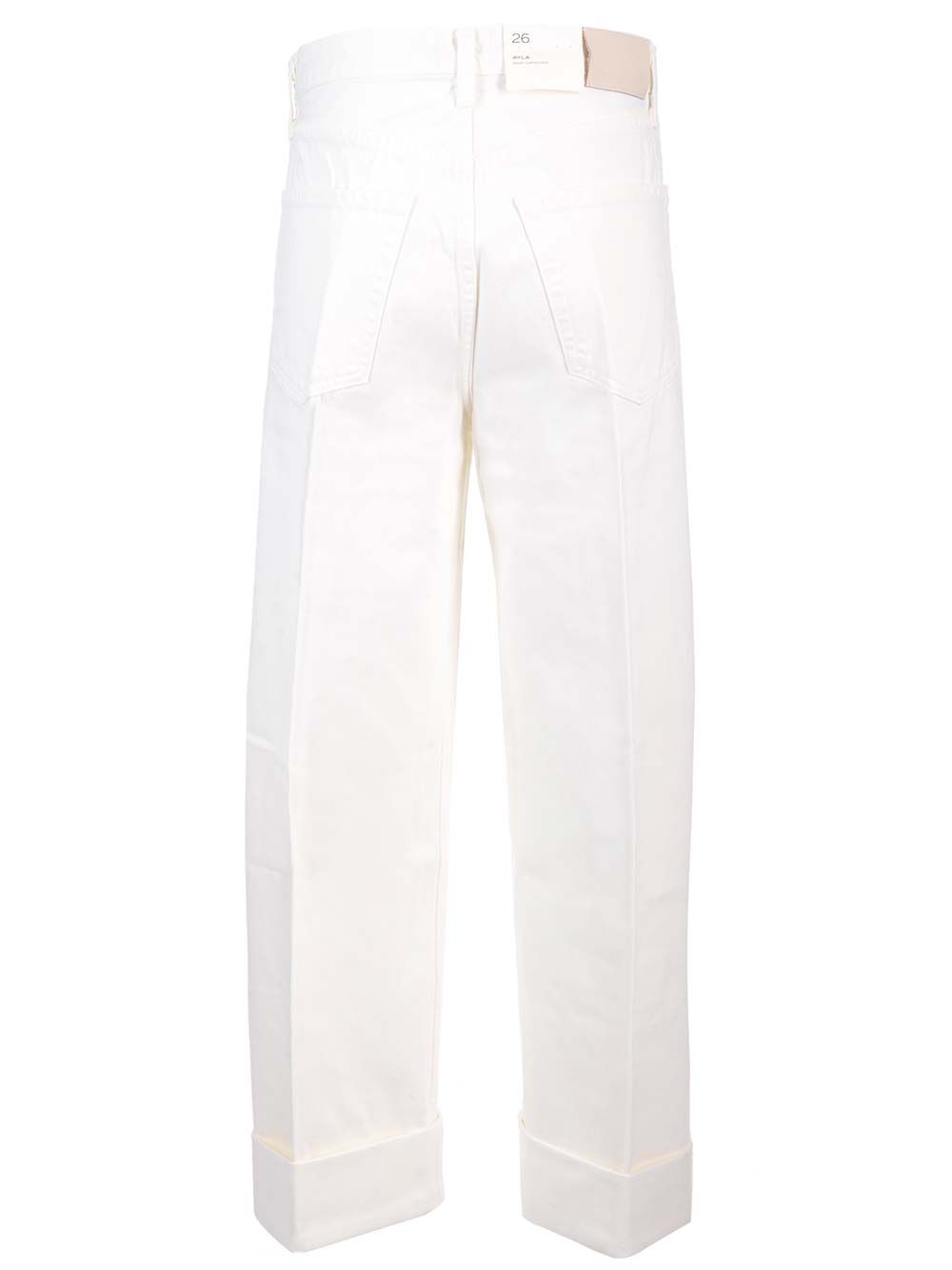Ayla baggy fit jeans White Cotton