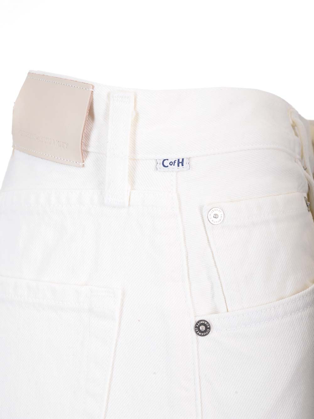 Ayla baggy fit jeans White Cotton