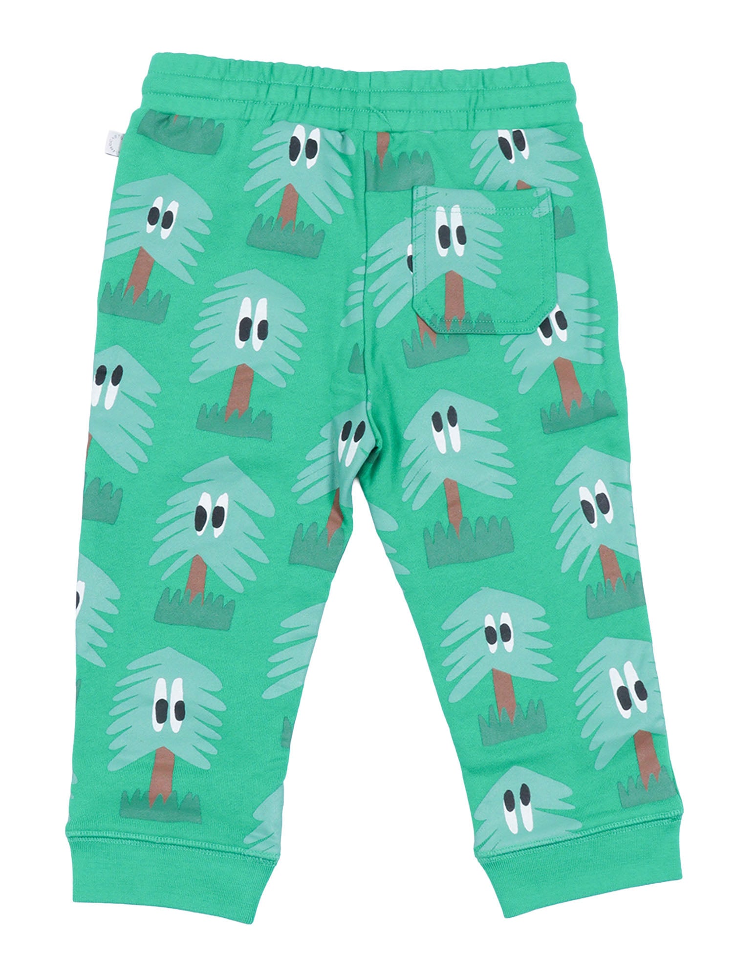 Joggers Green Cotton Jogging Pant