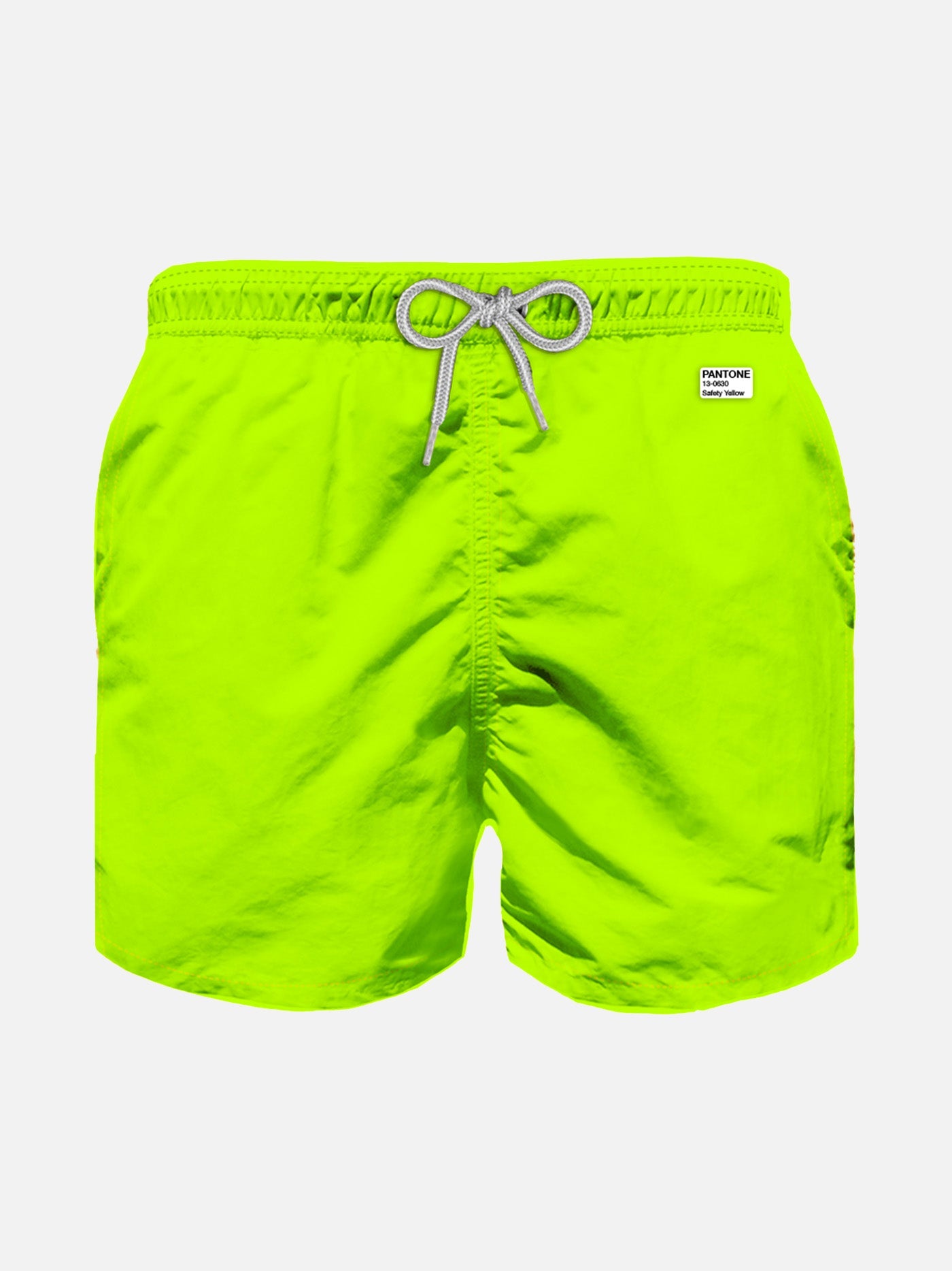 Boy Fluo Yellow Lightweight Fabric Swim Shorts | Pantone® Special Edition __single__ Swimshort