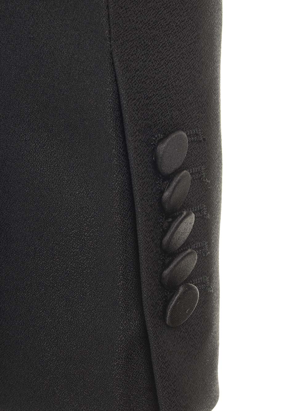 tuxedo with peak lapels Black Dress