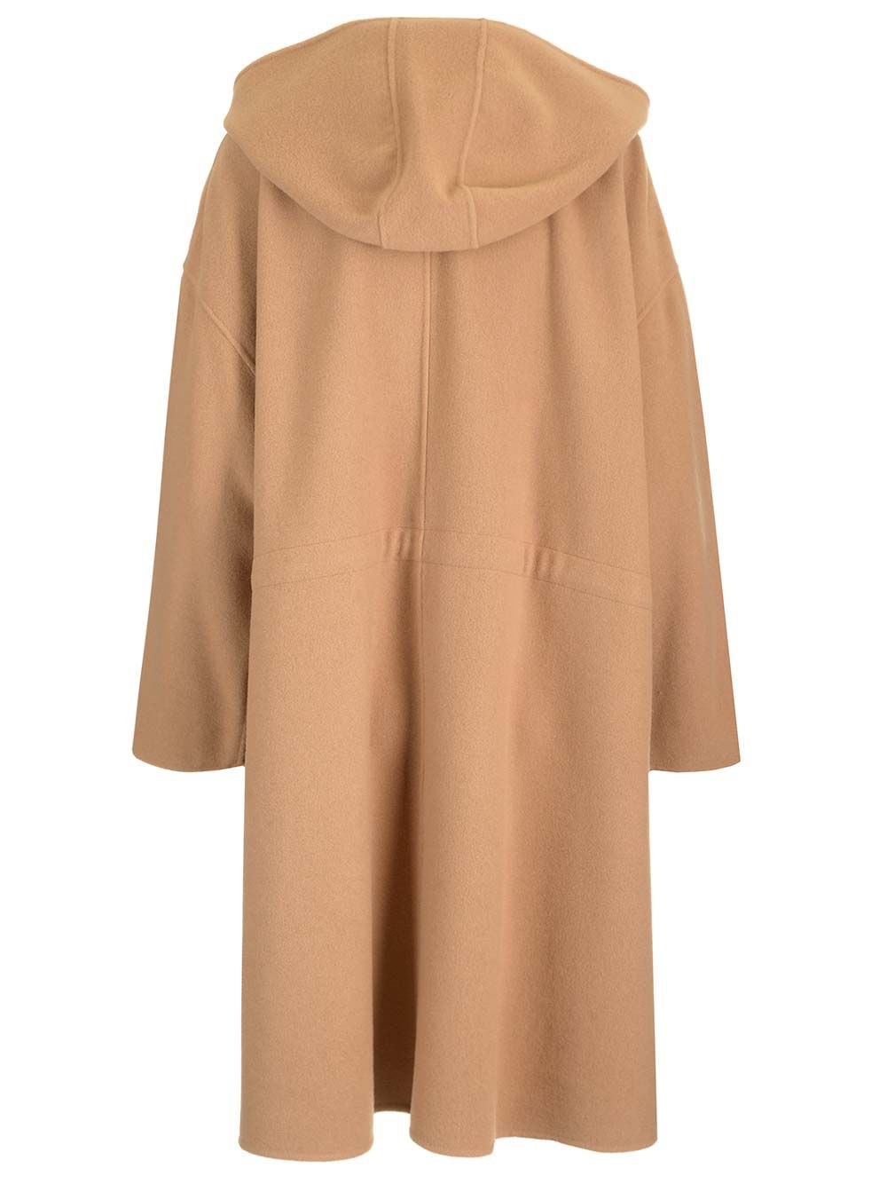 Wool and cashmere blend Miele coat Beige