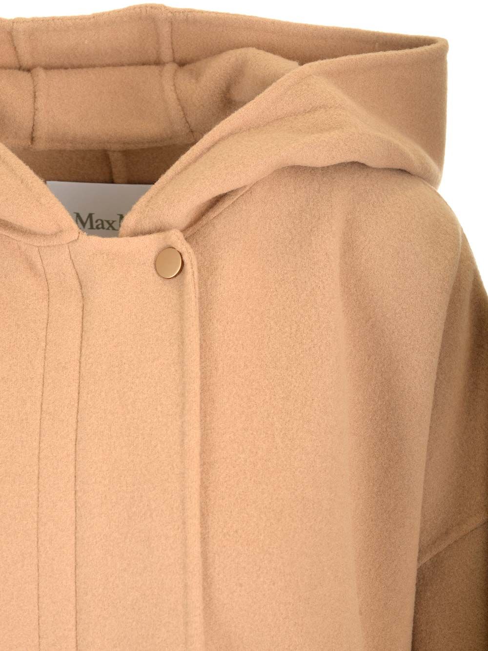 Wool and cashmere blend Miele coat Beige