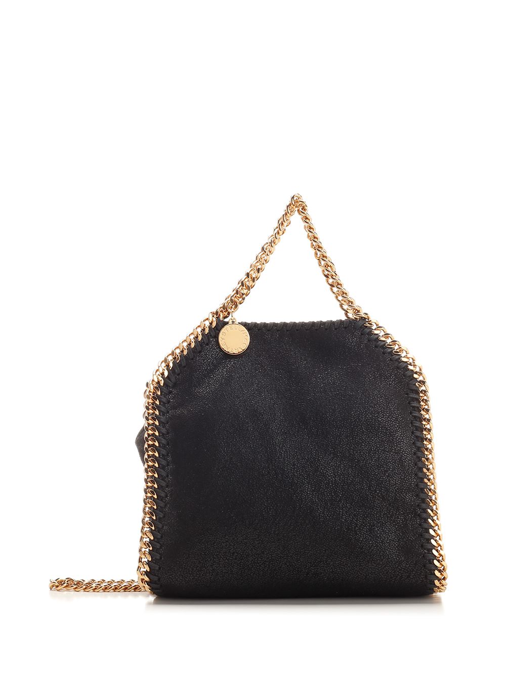 Borsa Tote Micro Falabella Black Poliestere Handbags