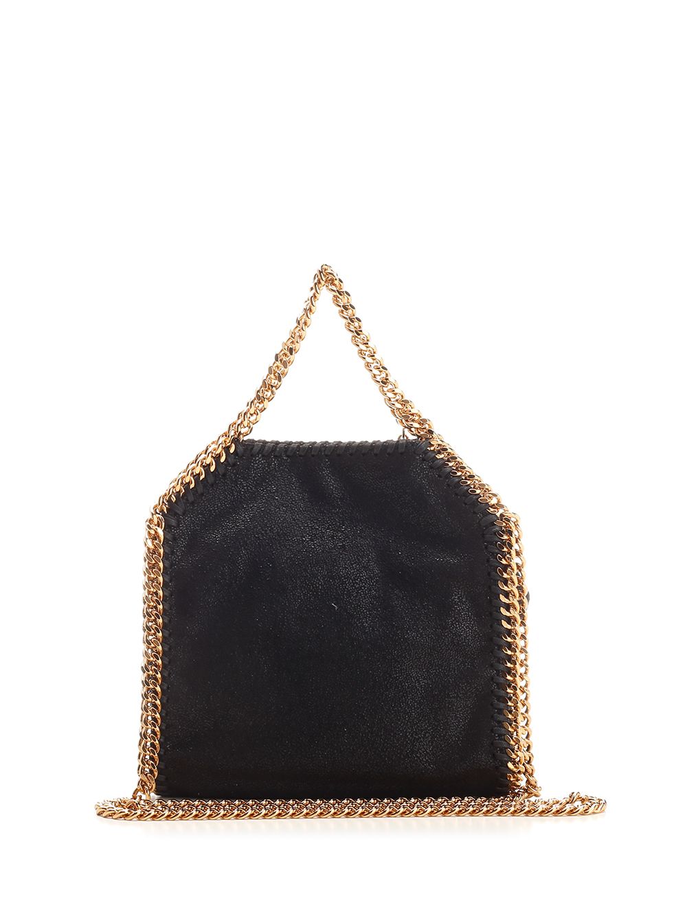 Borsa Tote Micro Falabella Black Poliestere Handbags