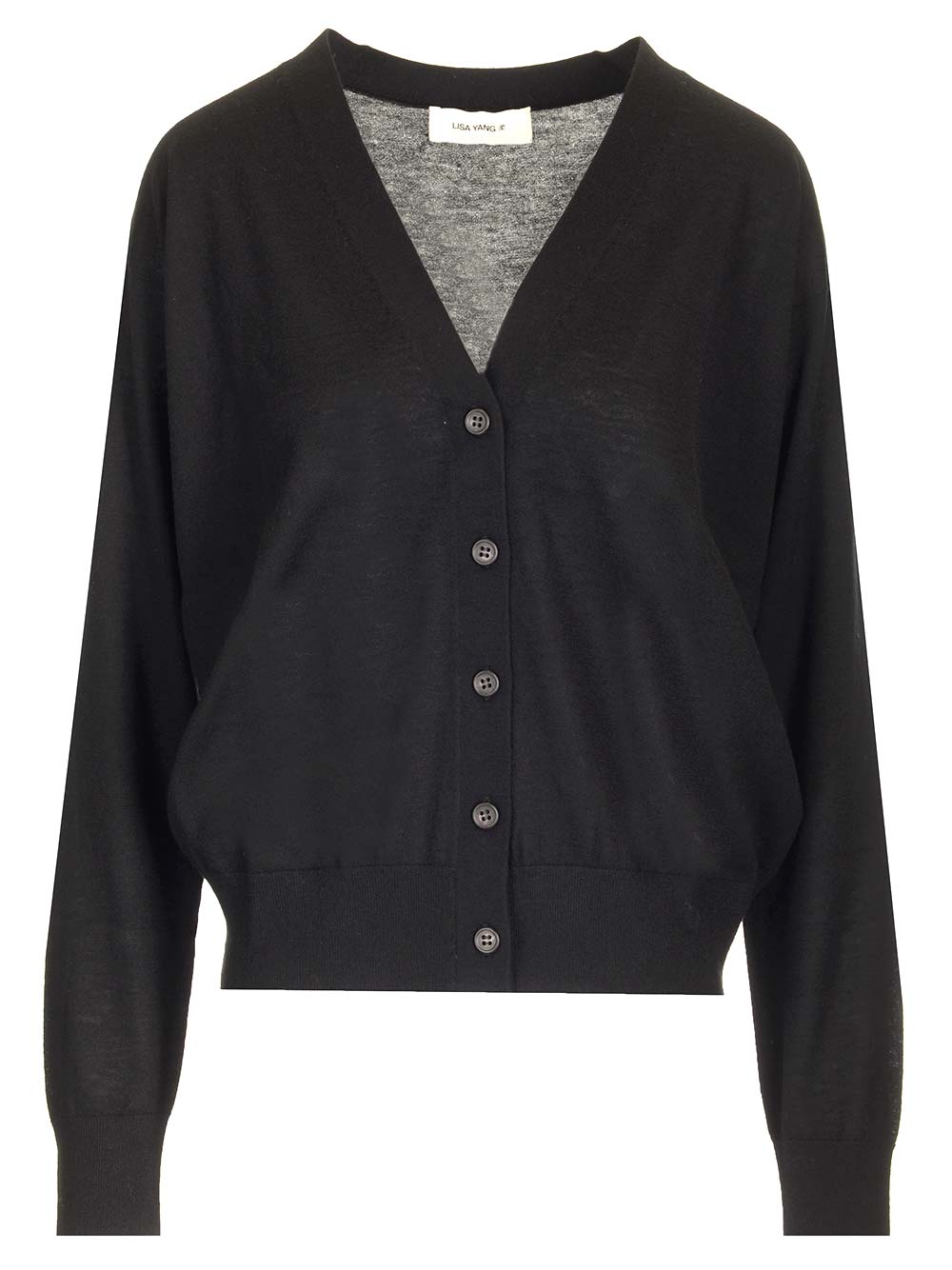 Cia Cardigan Black Knitted Cashmere