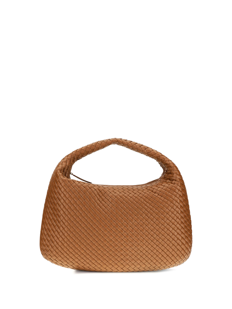 Shoulder Bag Veneta Tannin-Muse Brass Calf Leather