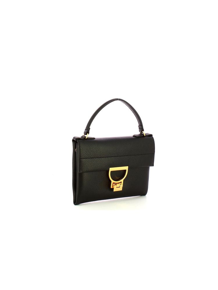 Coccinelle 100% Cowhide top handle bag in black