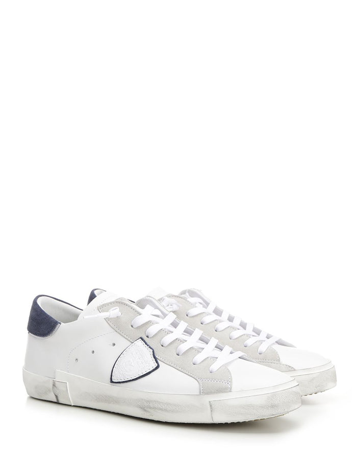 Low Prsx sneaker White Calf Leather