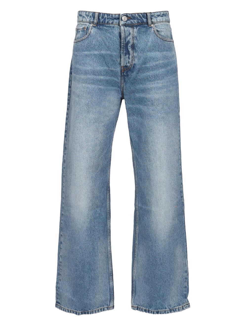 Wide-fit jeans Blue Mat Principale:coton