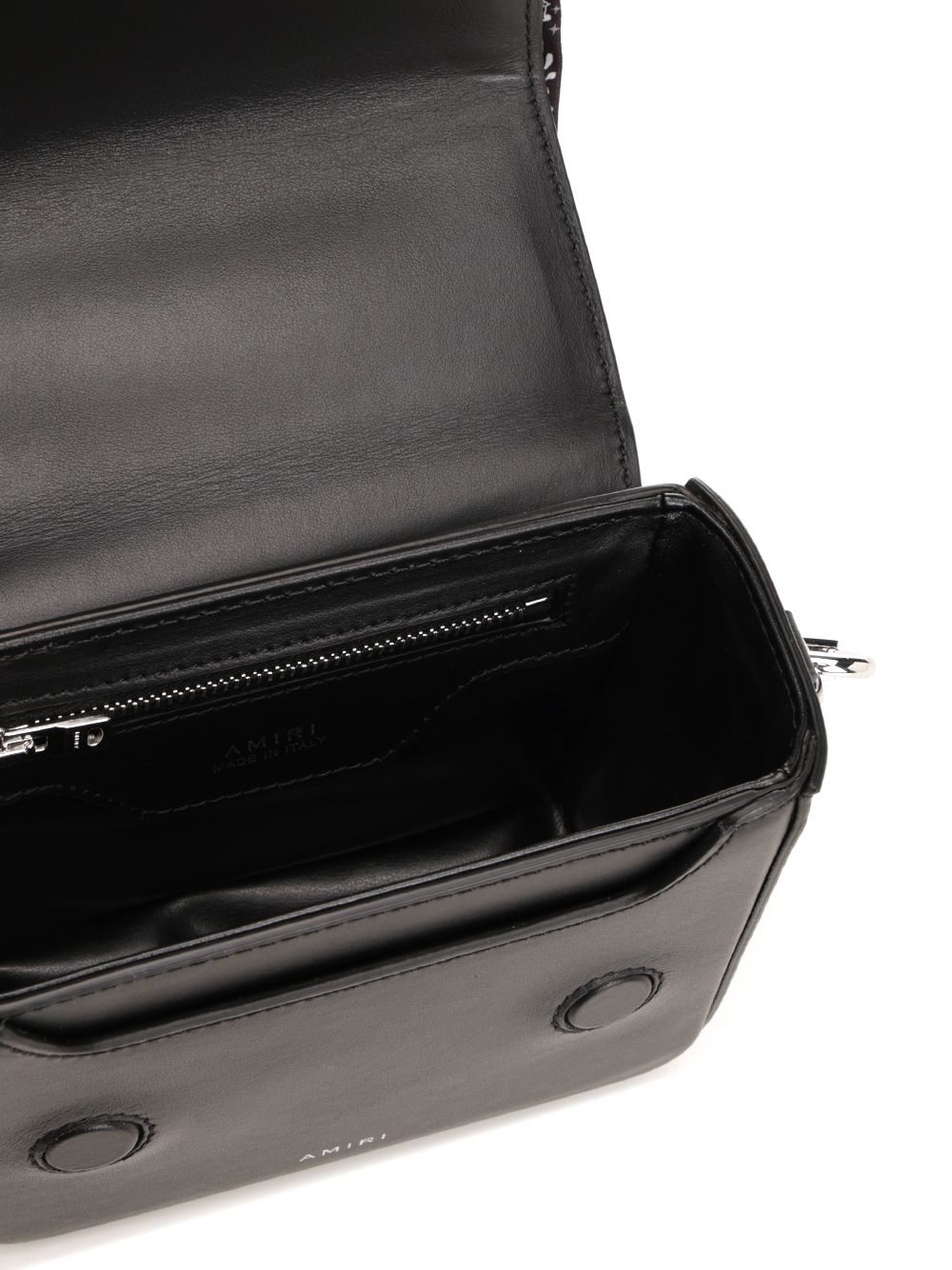 Micro Ma handbag Black Bovine Leather Handbags