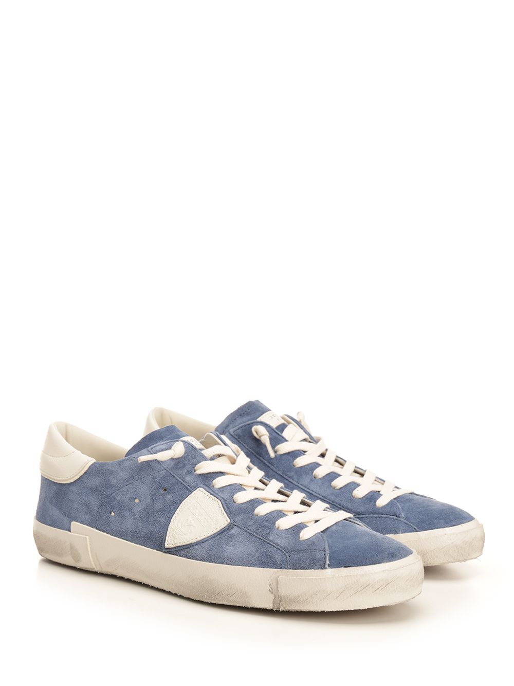 Suede PRSX LOW sneakers Light Blue Calf Leather - Sheep