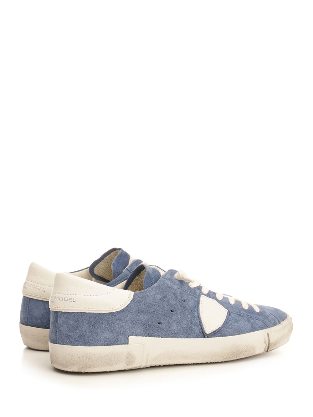 Suede PRSX LOW sneakers Light Blue Calf Leather - Sheep