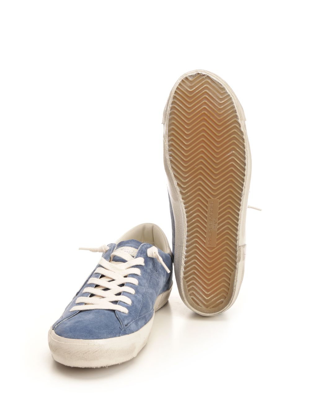 Suede PRSX LOW sneakers Light Blue Calf Leather - Sheep