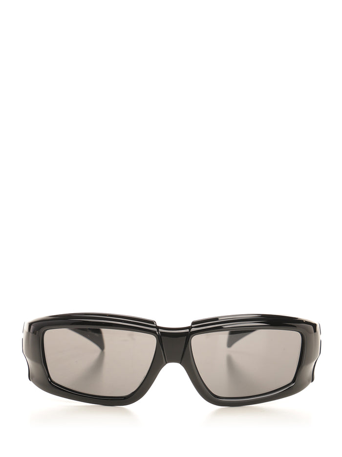 Rectangular Sunglasses Black Glasses