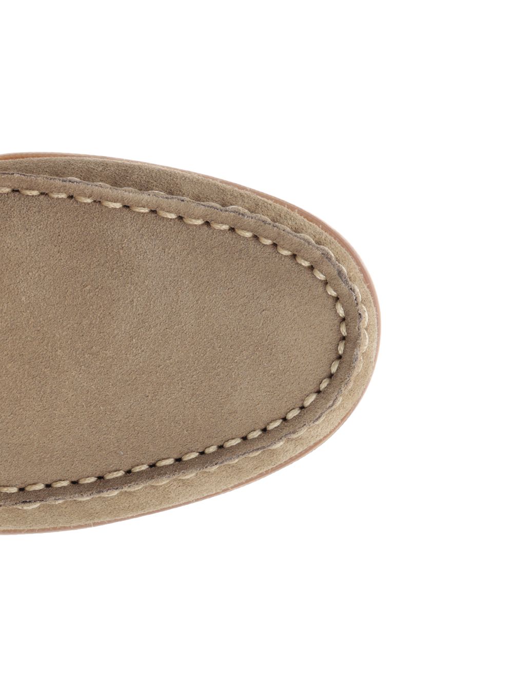 Suede Barth loafer Beige Calf Leather / Rubber Scarpe Basse