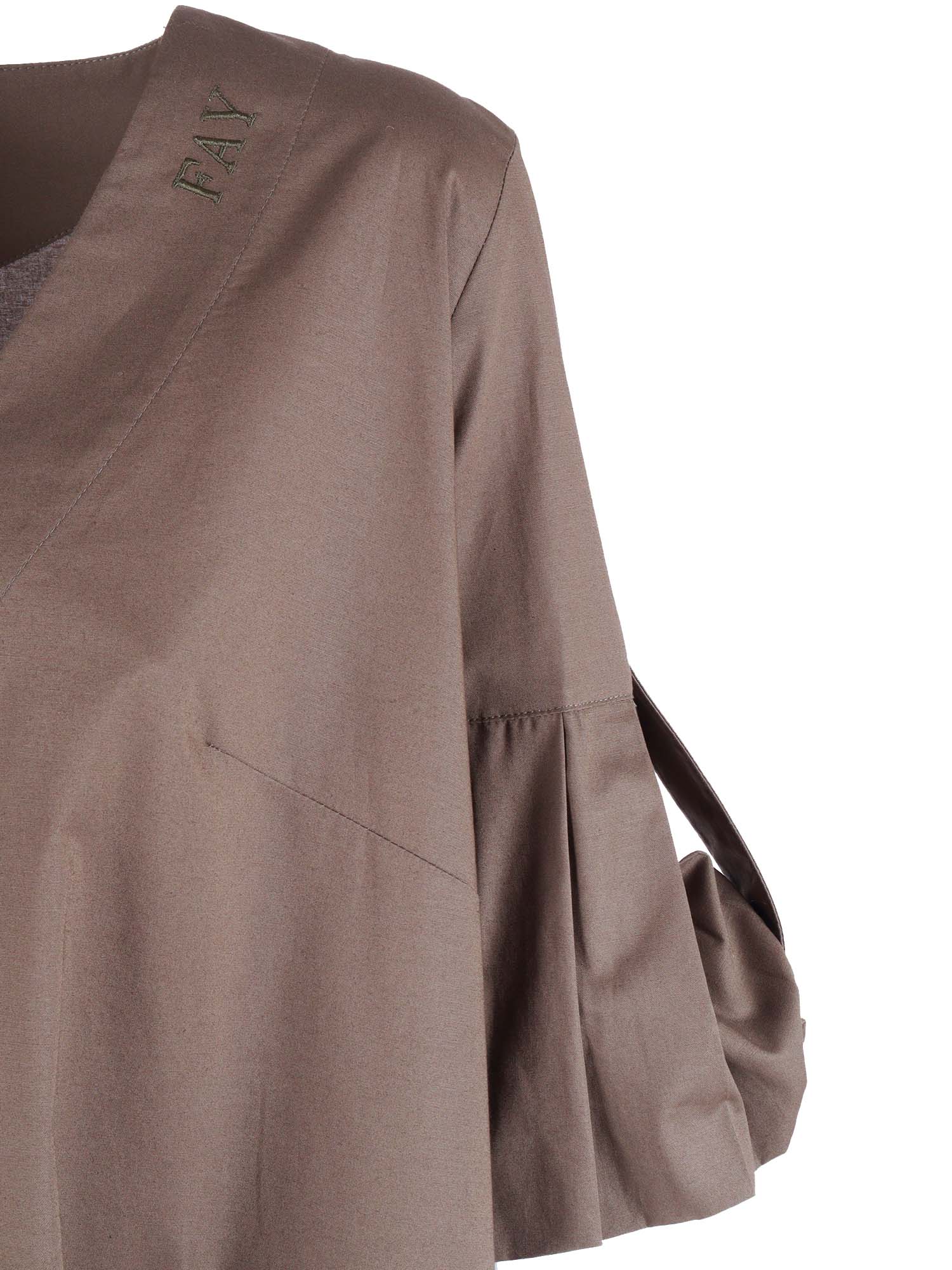 V-NECK DRESS Multicolor Cotton Elastane