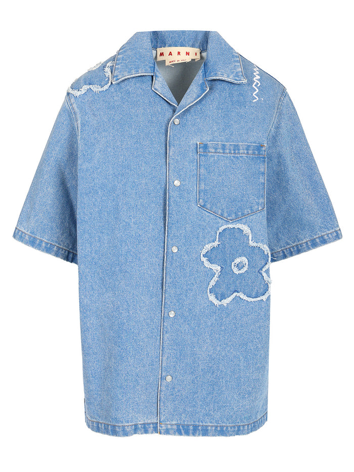 Denim shirt Light Blue Cotton Woven