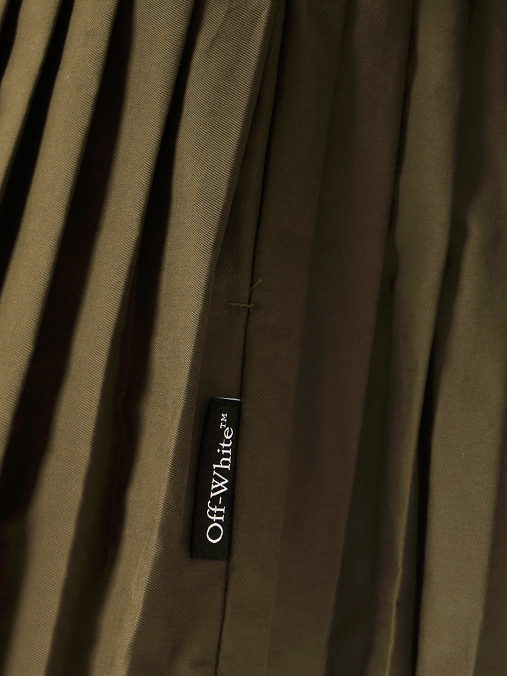 Savana Dress Green Fabric Cotton