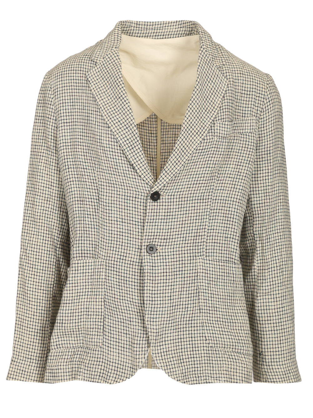 Single-breasted jacket Beige Coat