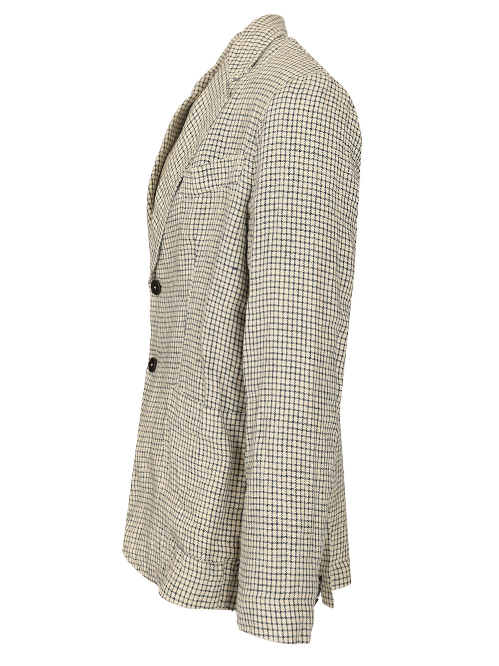 Single-breasted jacket Beige Coat