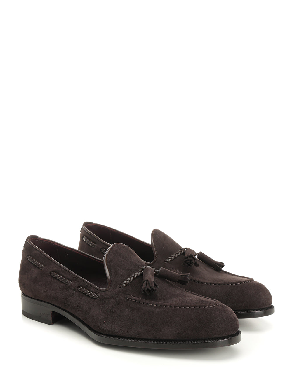 Suede loafer Brown Leather Scarpe Basse
