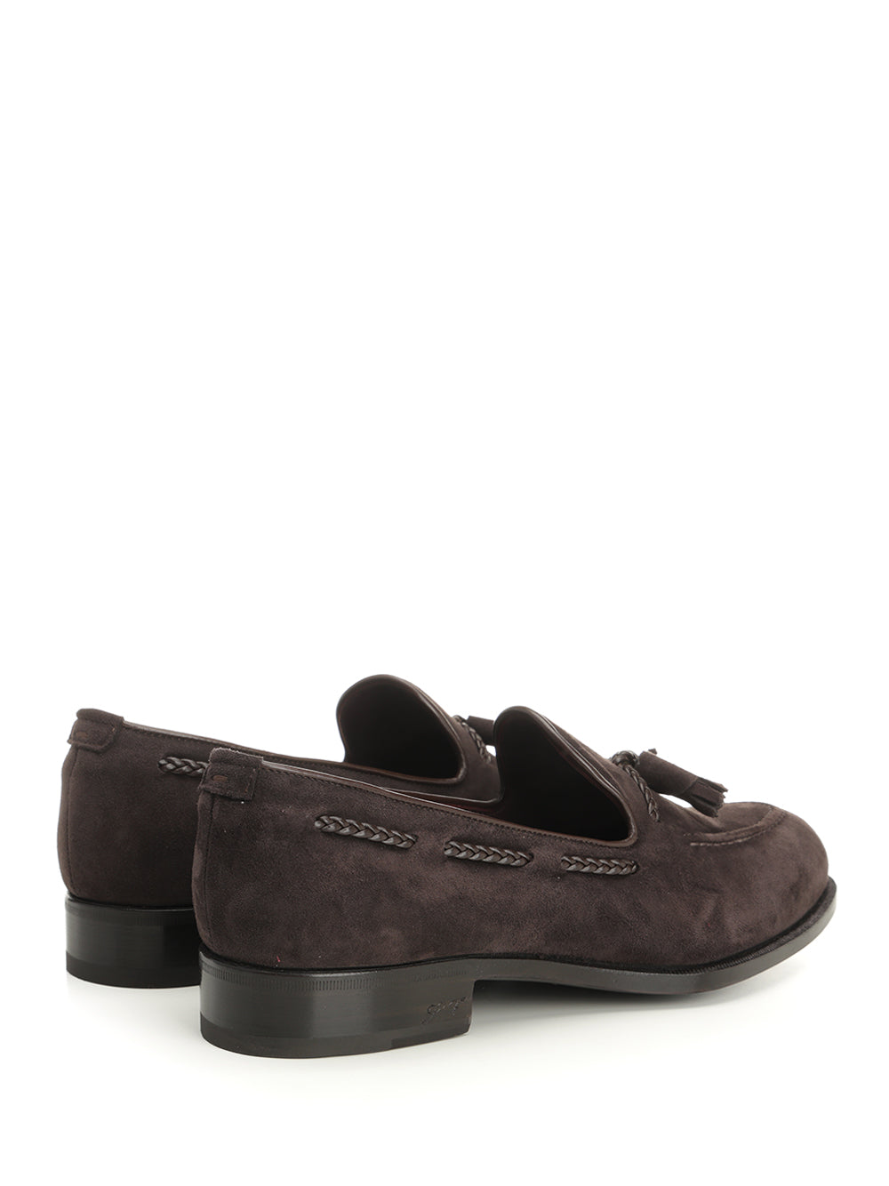 Suede loafer Brown Leather Scarpe Basse