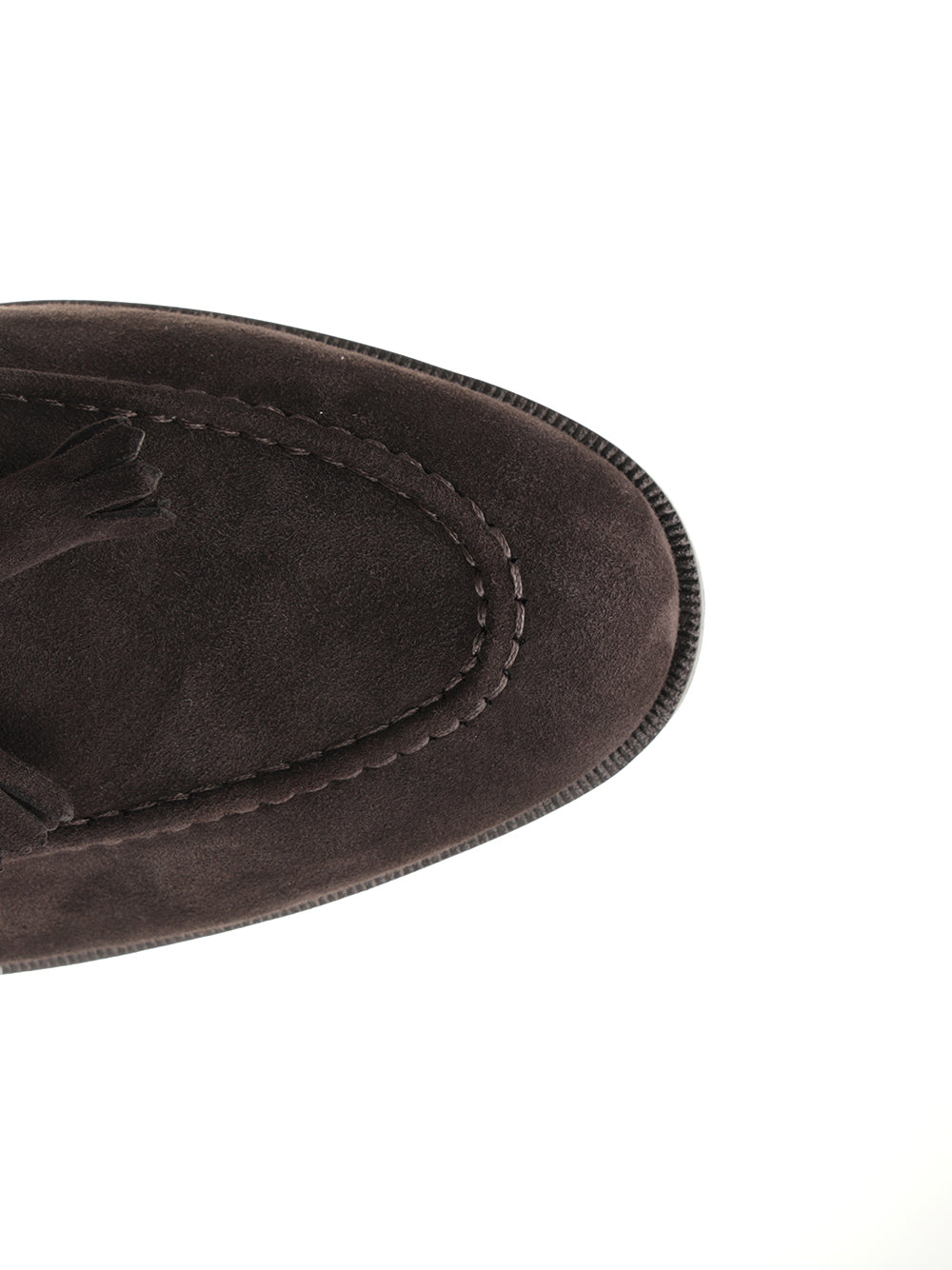 Suede loafer Brown Leather Scarpe Basse