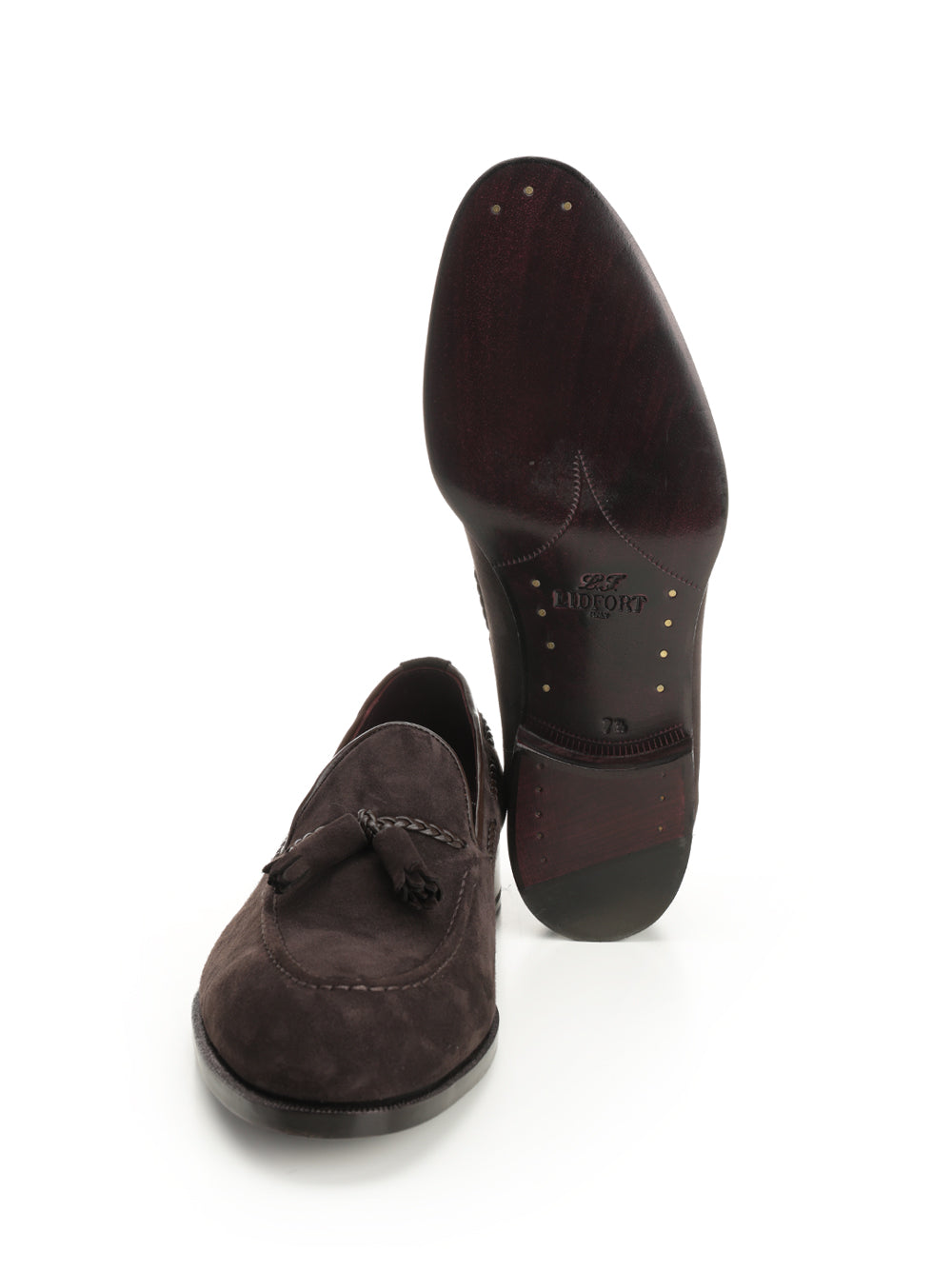 Suede loafer Brown Leather Scarpe Basse