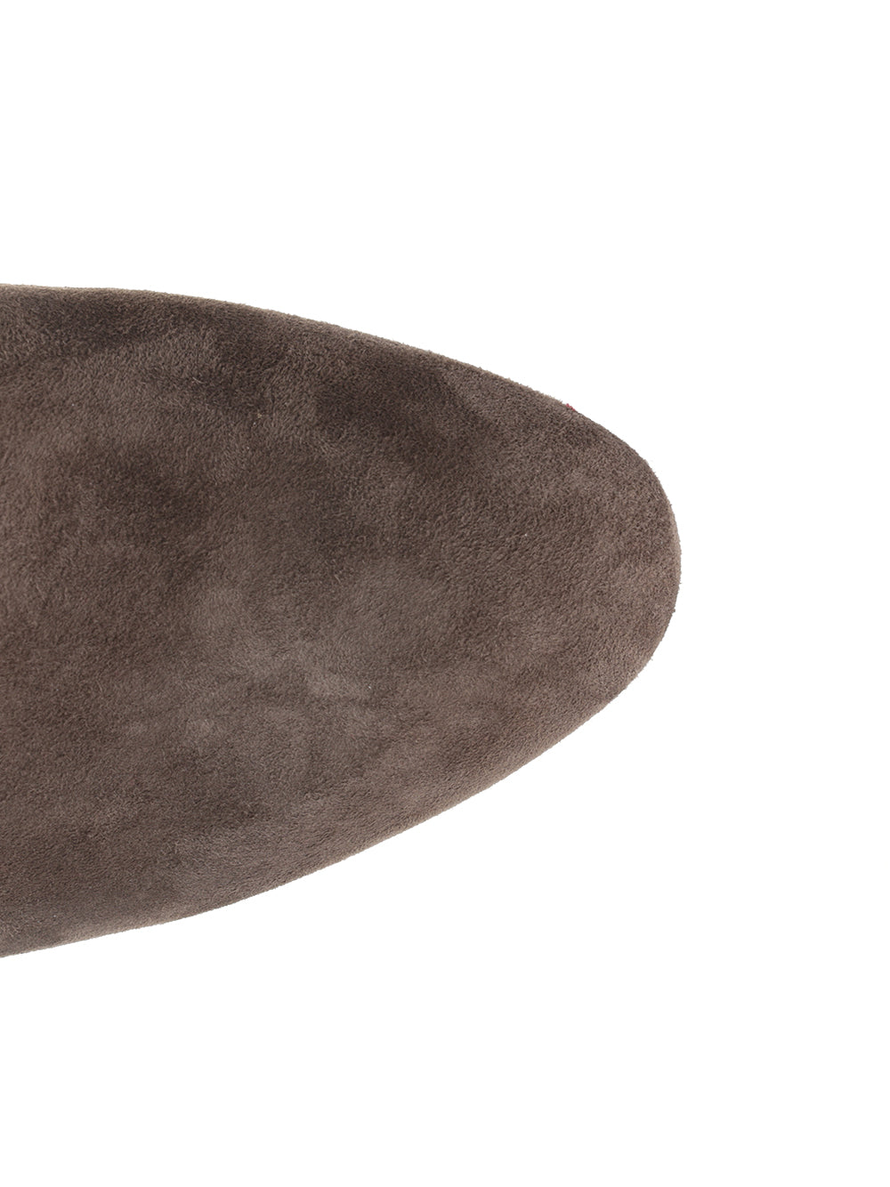 Suede ankle boot Grey Leather