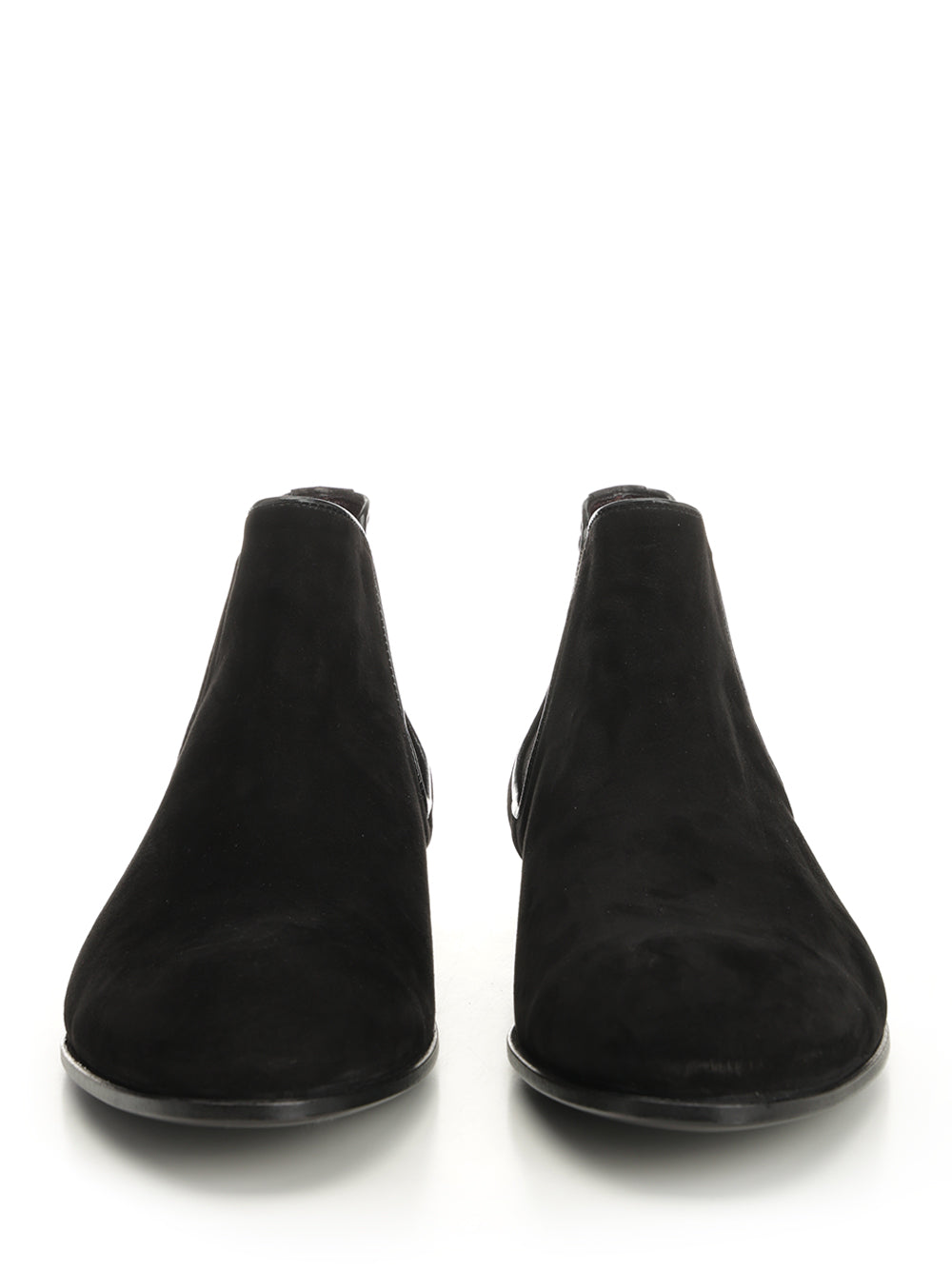 Chelsea Boot Suede Black Leather