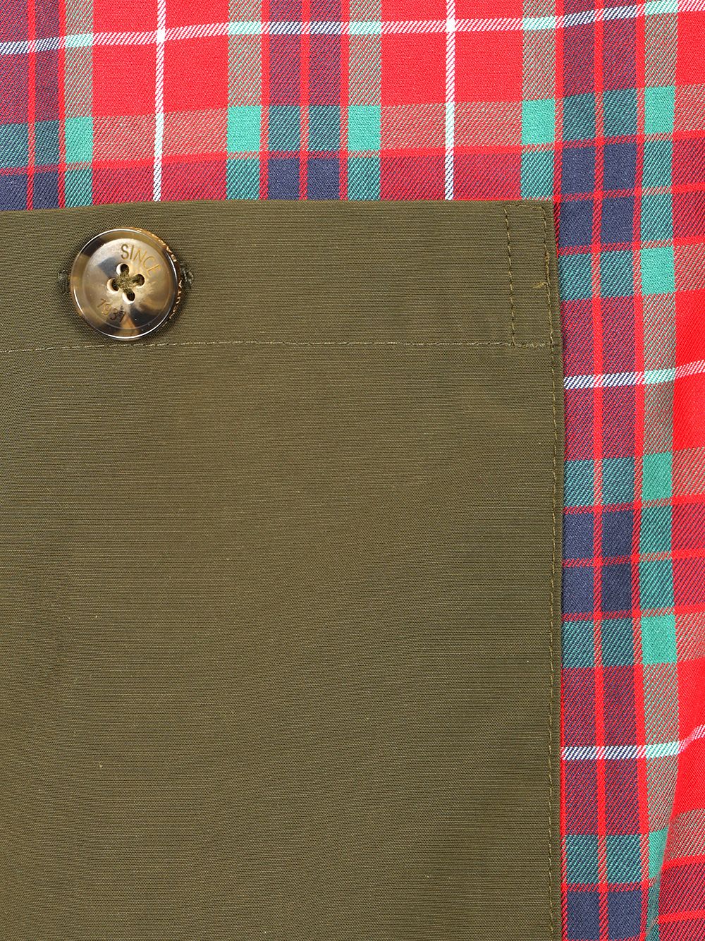 G4 jacket Green Cotone Poliestere
