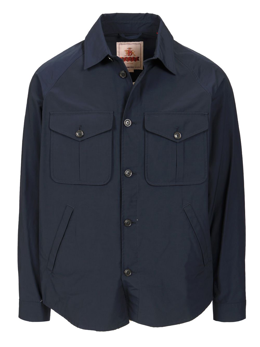 Shirt jacket Blue Polyester Cotton