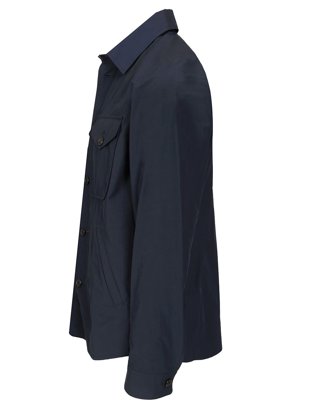 Shirt jacket Blue Polyester Cotton