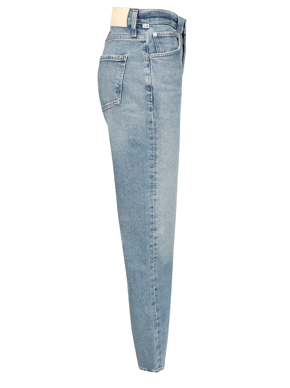 Delfina Jeans Blue Cotton Polyurethane
