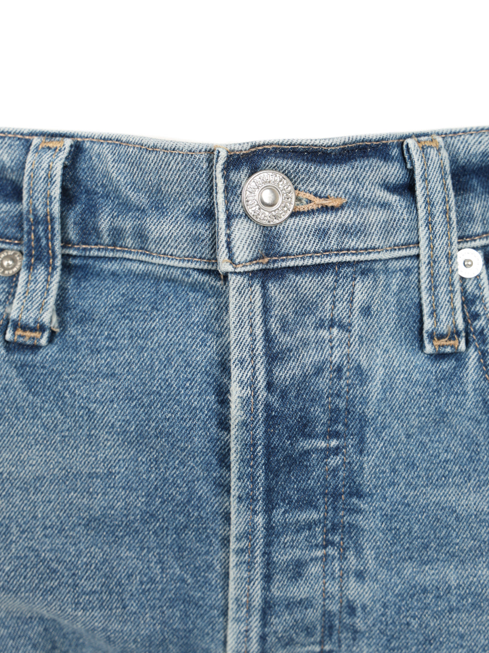 Delfina Jeans Blue Cotton Polyurethane