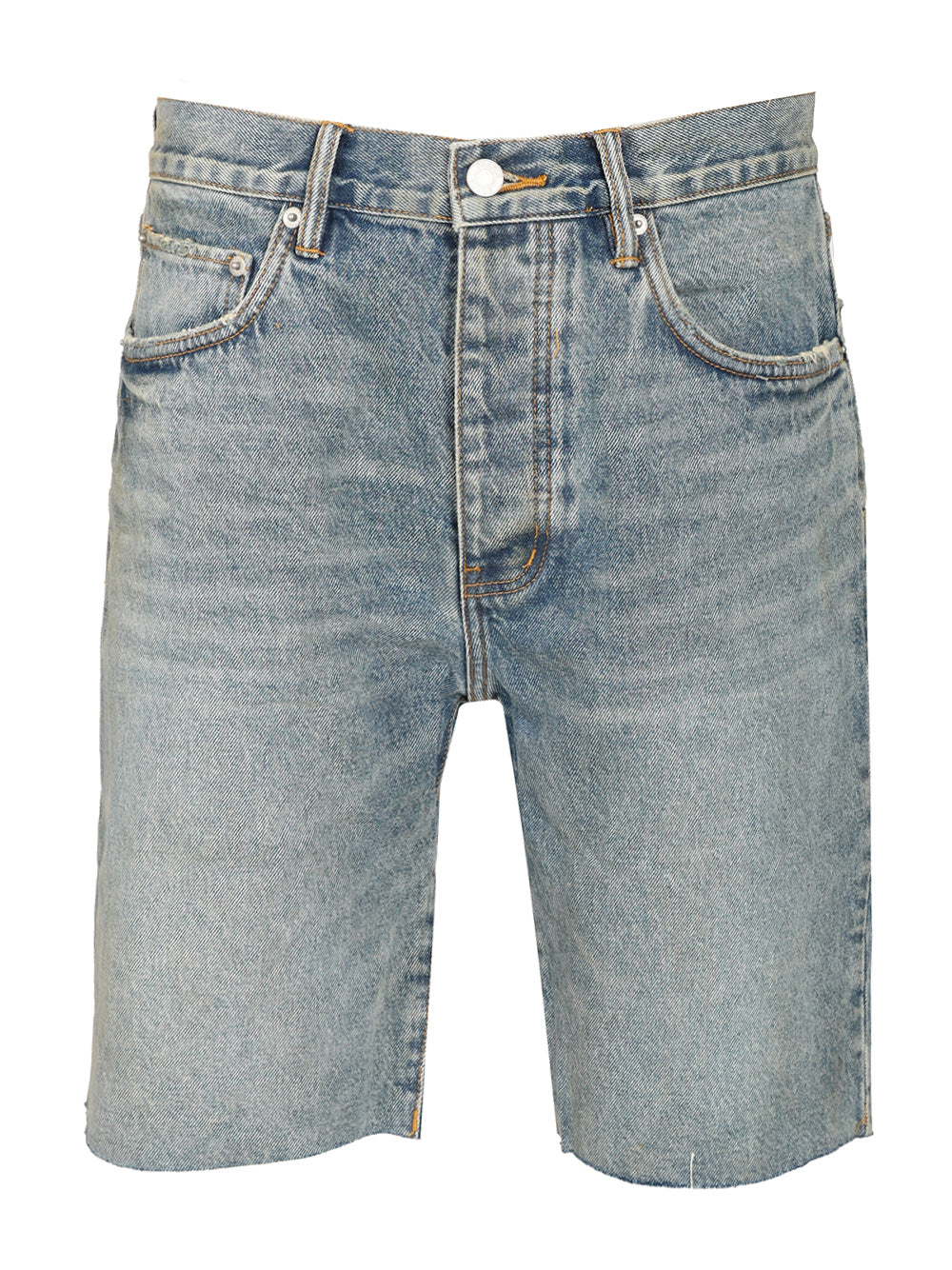 Denim Bermuda Light Blue Cotton Trousers