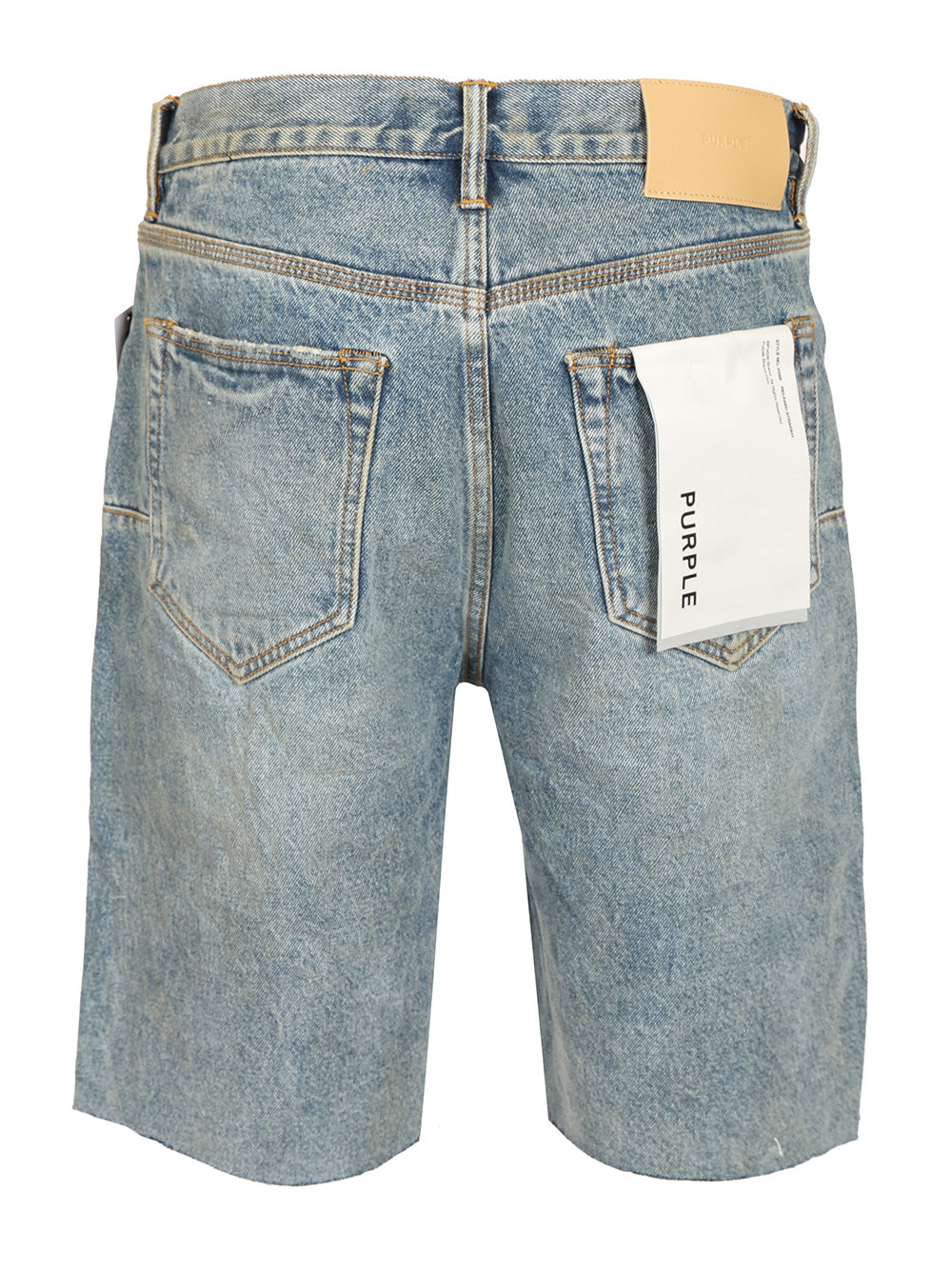 Denim Bermuda Light Blue Cotton Trousers