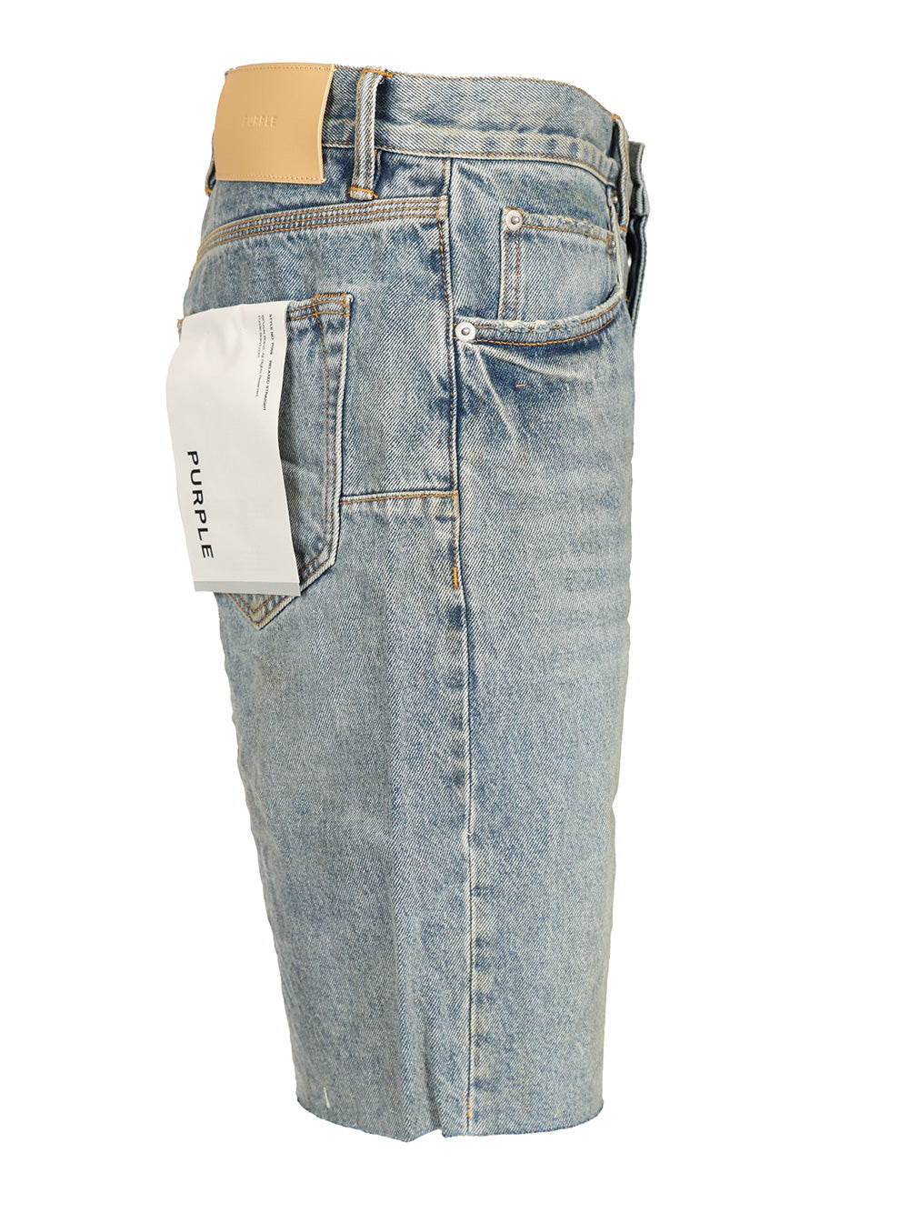 Denim Bermuda Light Blue Cotton Trousers