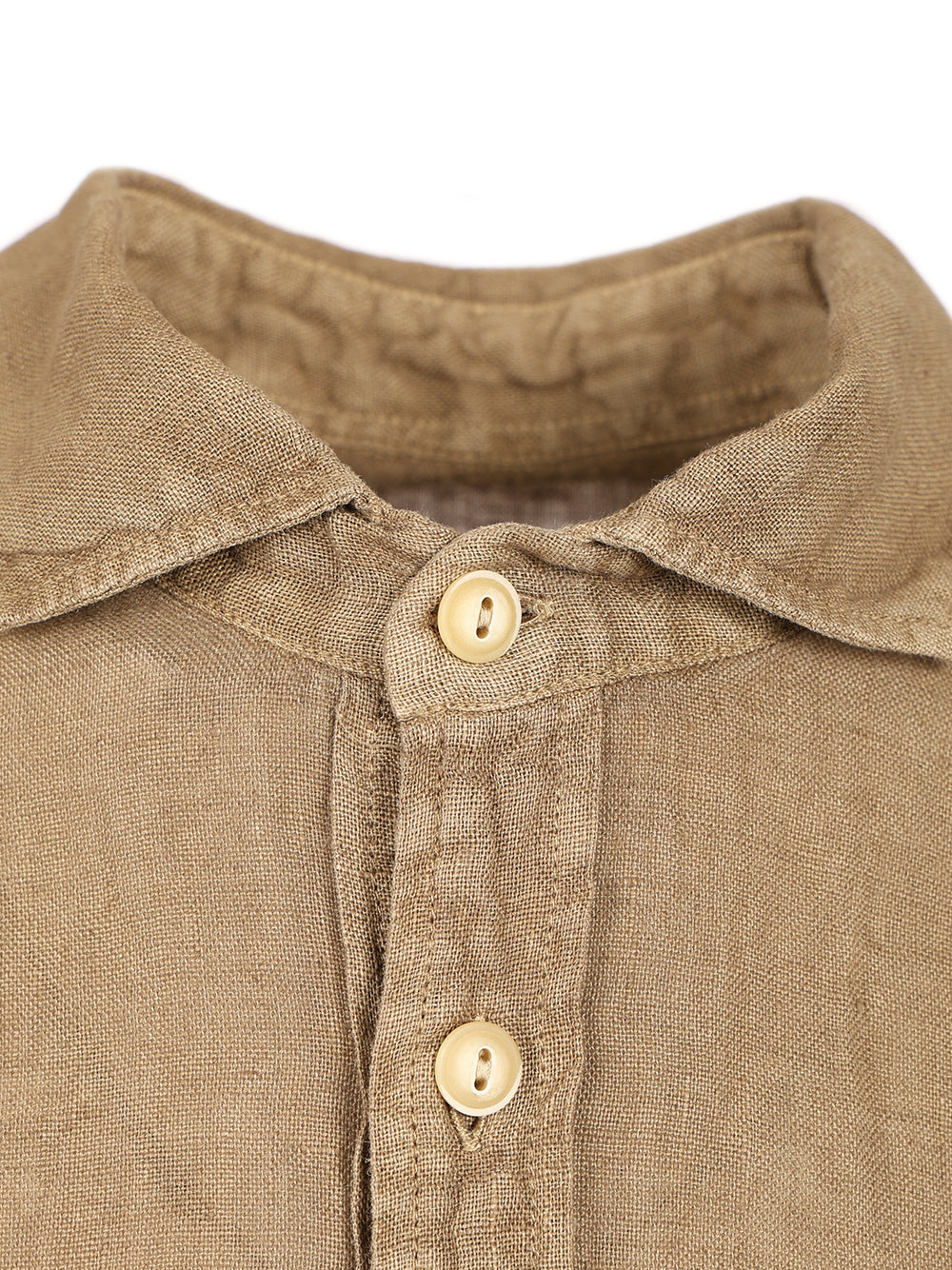 Linen shirt Brown