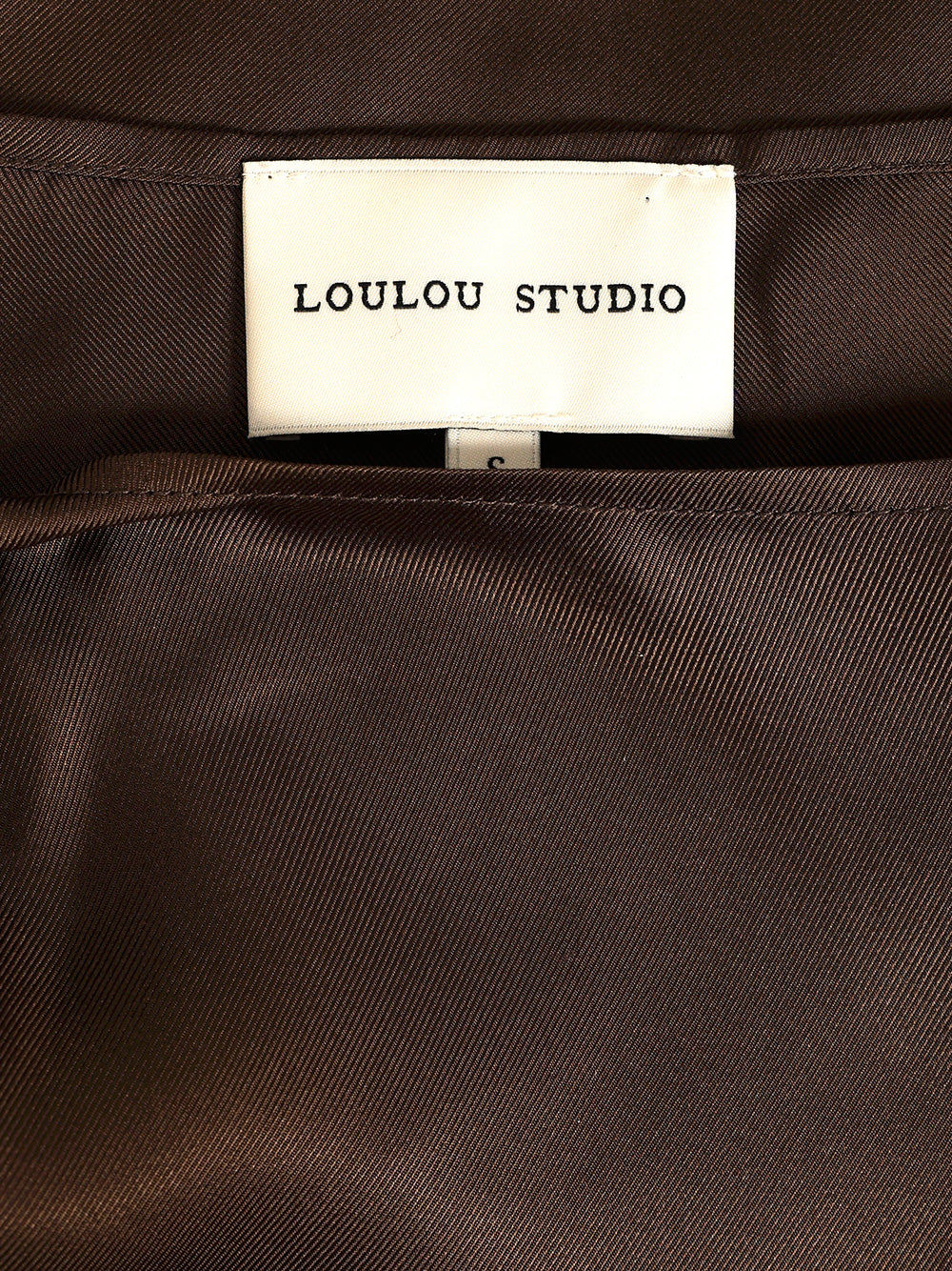 Moun dress Brown Silk
