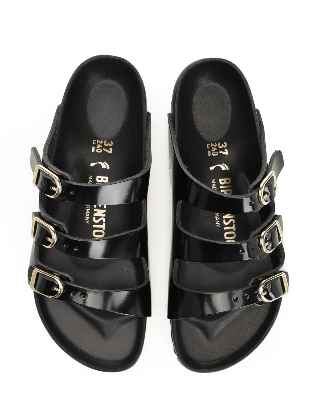 Florida Fresh sandal Black Leather