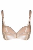 Push-Up Bra Beige Elastic: Polyamide Underwear