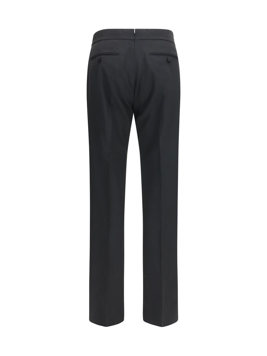 Tailored Trousers Black Wool