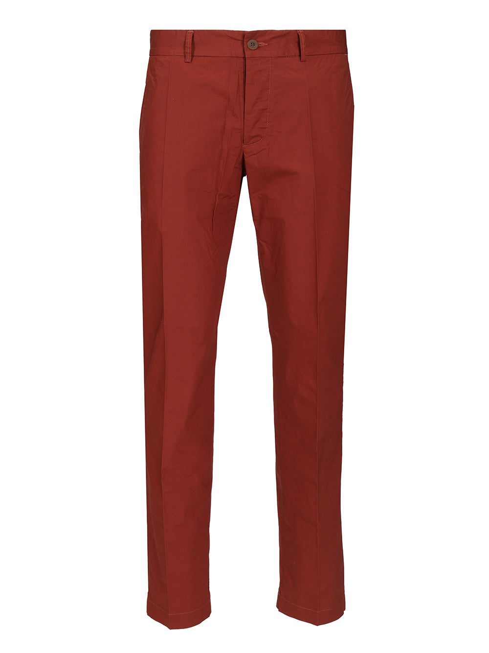 Canvas Trousers Red Co Ea
