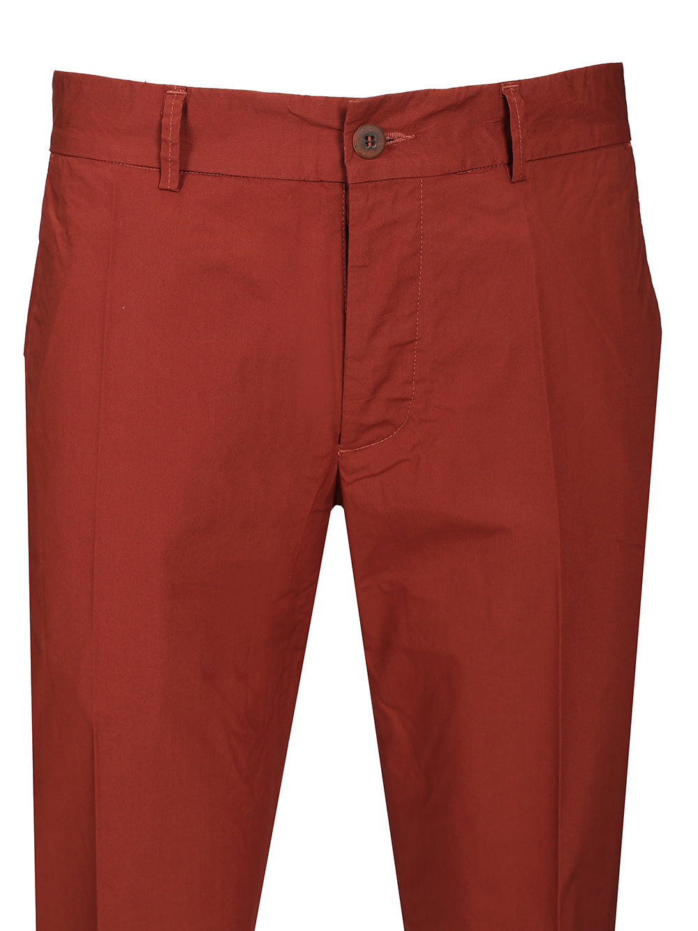 Canvas Trousers Red Co Ea