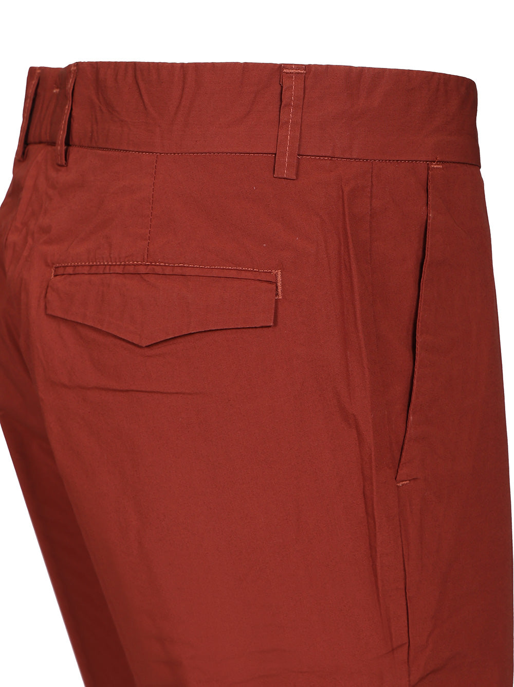 Canvas Trousers Red Co Ea