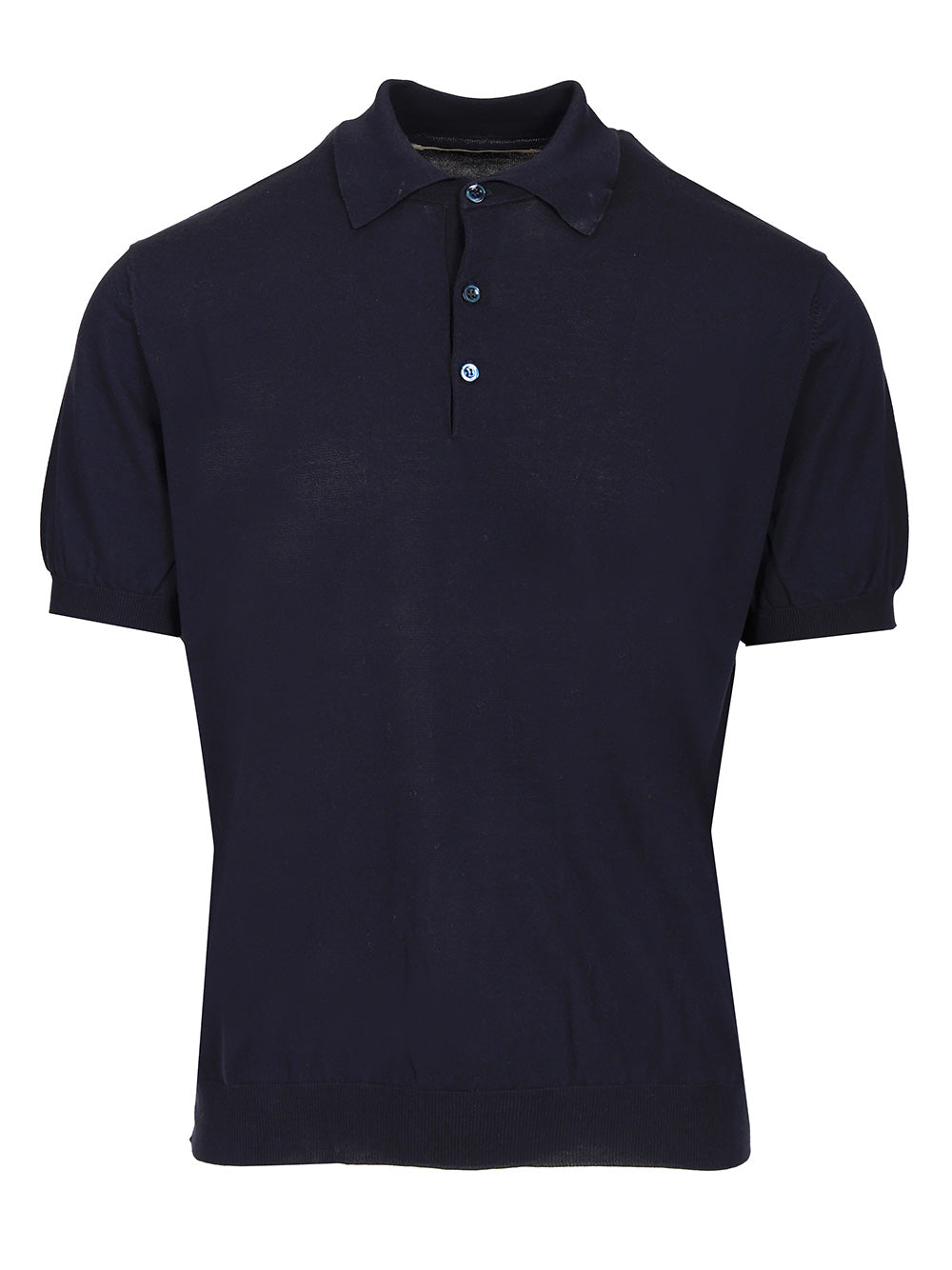 Cotton polo shirt Blue