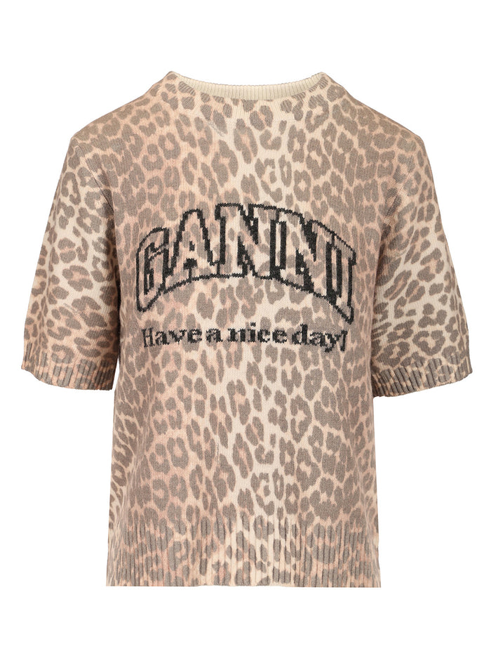 Leopard Print T-Shirt Animalier