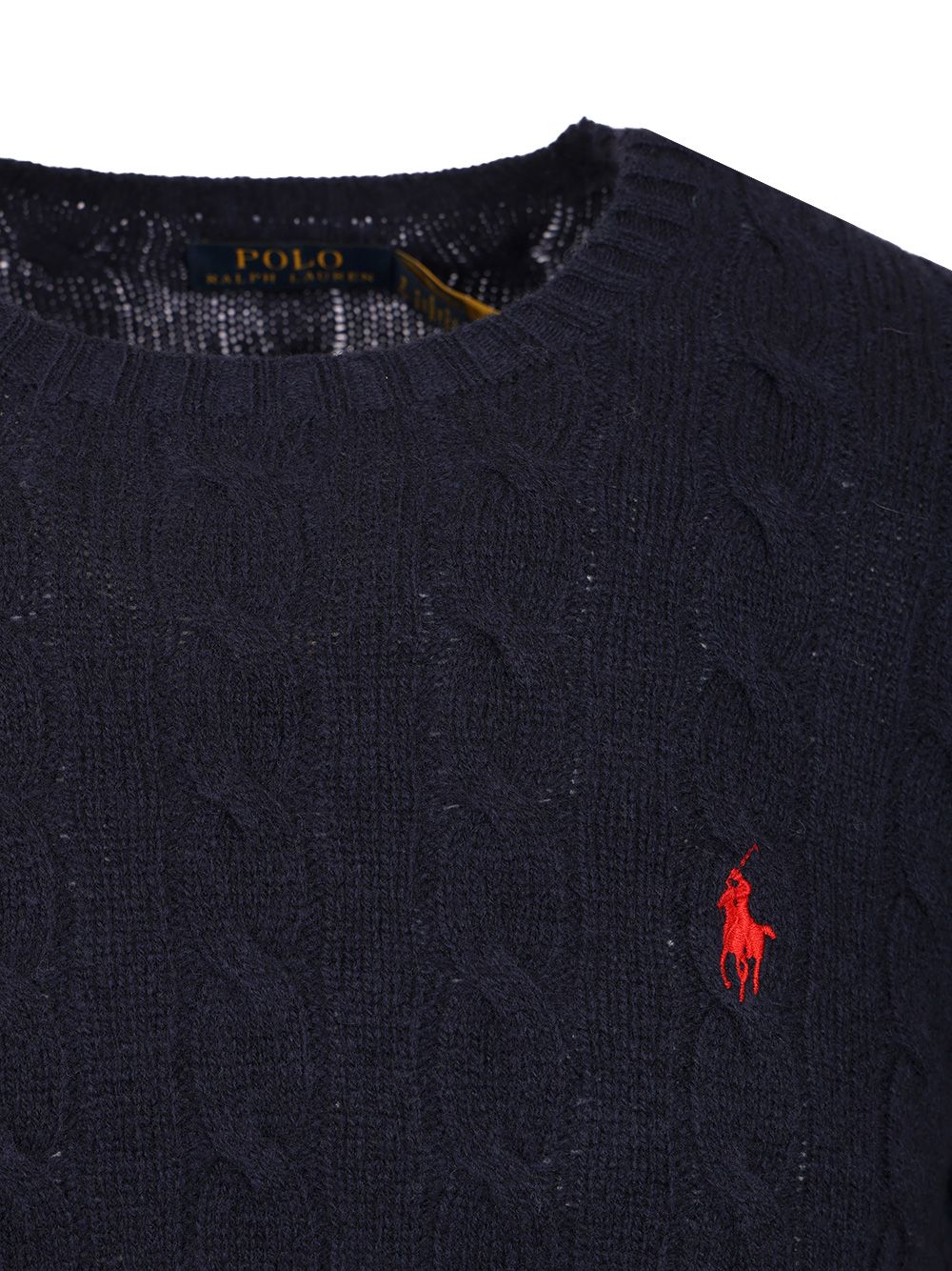 Cable knit sweater Blue Wool Cashmere Knitwear